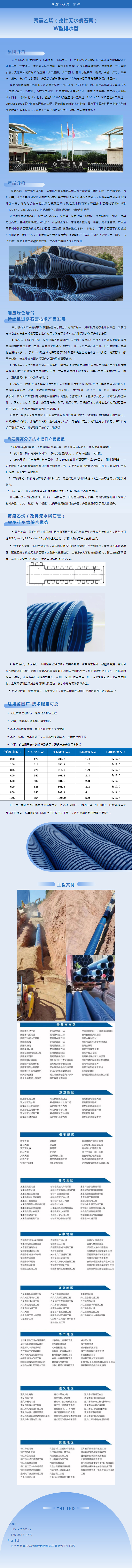 聚氯乙烯(改性无水磷石膏)W型排水管 聚氯乙烯(改性无水磷石膏)W型排水管